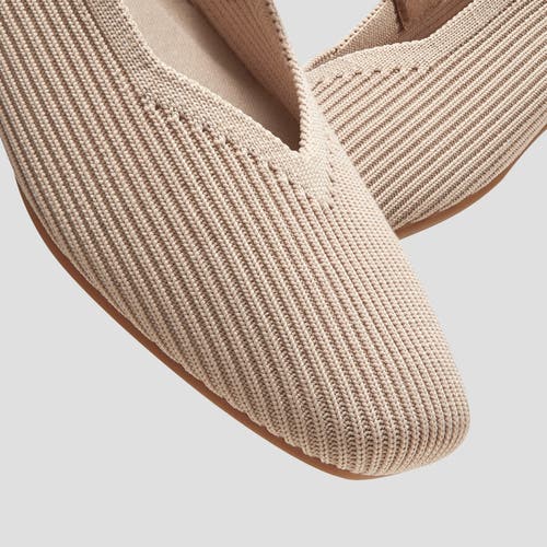 Vivaia Square-toe Mary-jane In Almond