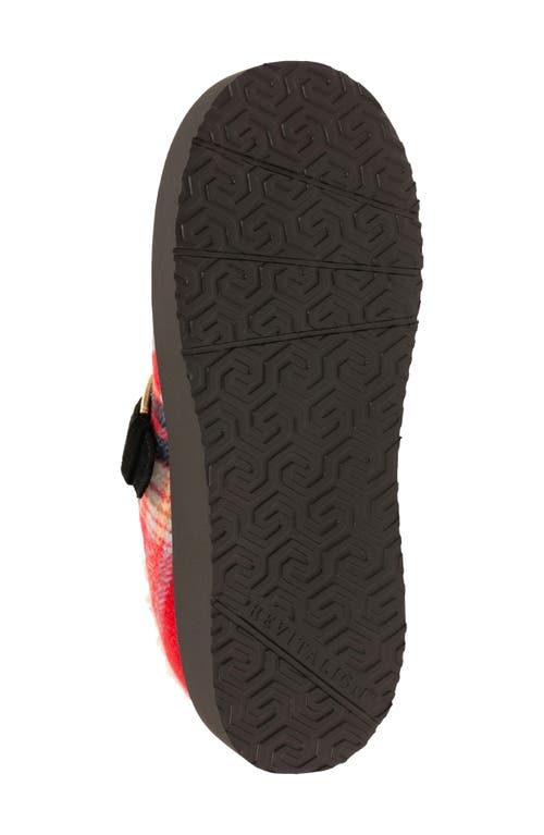 Revitalign Gift Plaid Faux Shearling Lined Slipper In Multi