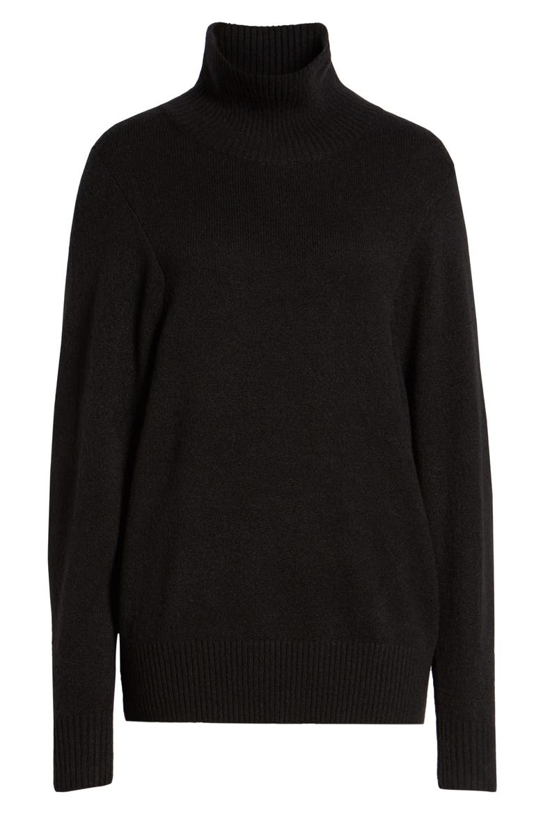 Seasonal Pullover Sweater, Alternate, color, BLACK
