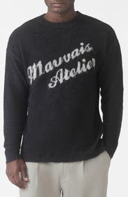 MAUVAIS Atelier Oversized Brushed Knit sweater