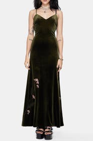 Disturbia Sleeveless Maxi Slip Gown