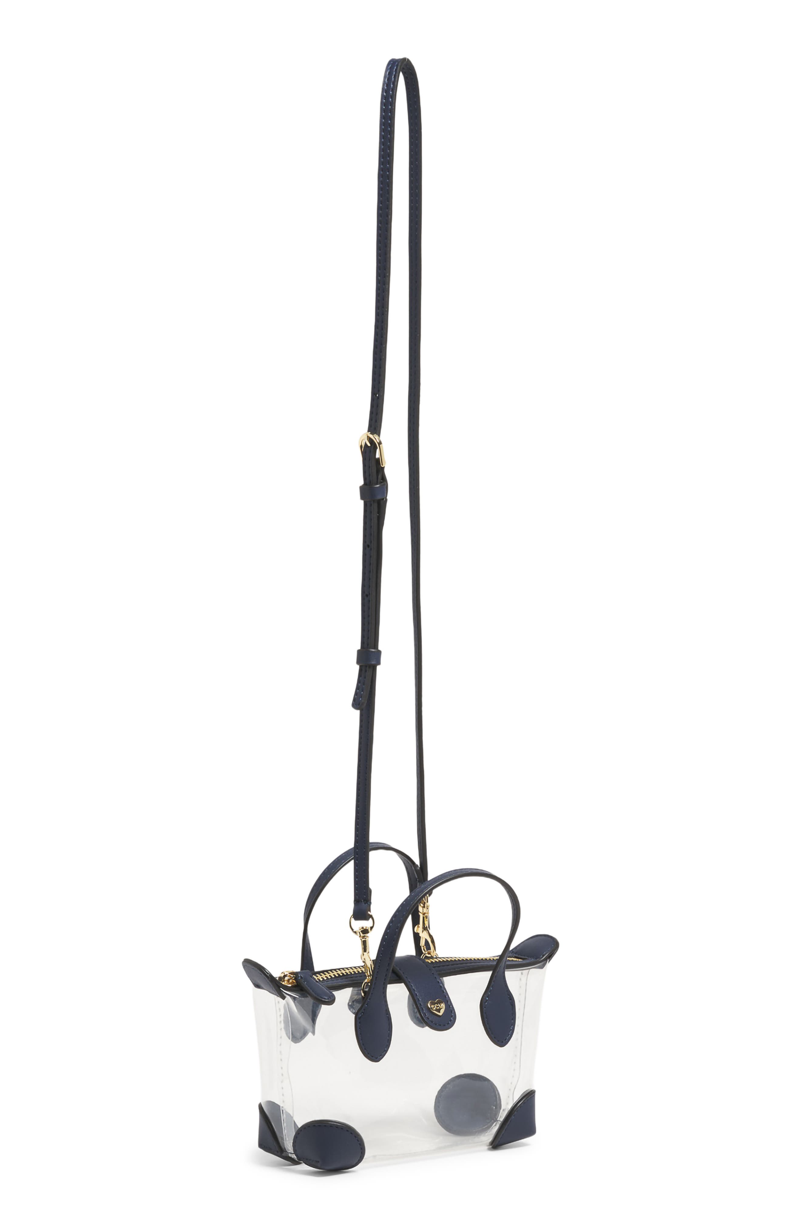 Stoney Clover Lane Clear Crossbody Bag, Alternate, color, Sapphire