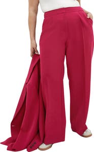 City Chic Alexis High Waist Wide Leg Pants