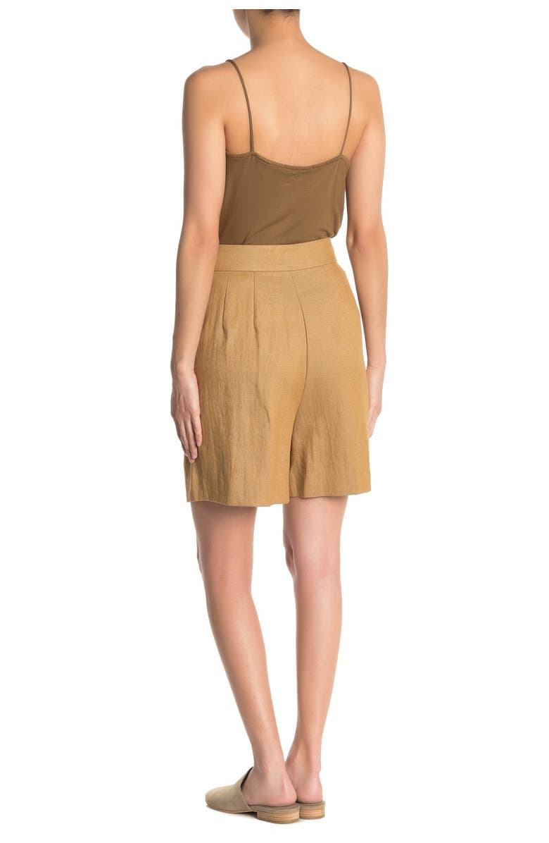 Theory Pleated Bermuda Shorts, Alternate, color,