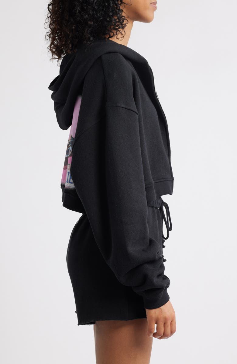 BOYS LIE Just Fore You Full Zip Graphic Hoodie, Alternate, color, 