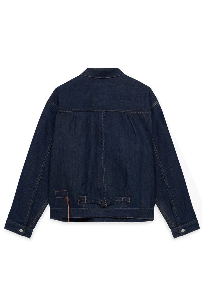 Type Indigo Rinse Denim Jacket, Alternate, color, BLUE