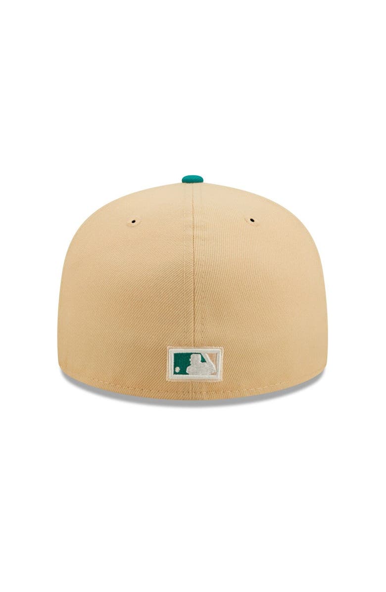 New Era Men's New Era Natural/Teal Arizona Diamondbacks Mango Forest 59FIFTY fitted hat, Alternate, color, 