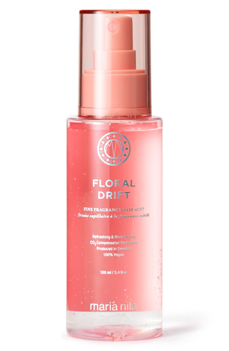 Maria Nila Floral Drift Hair Mist, Main, color, Light Pink