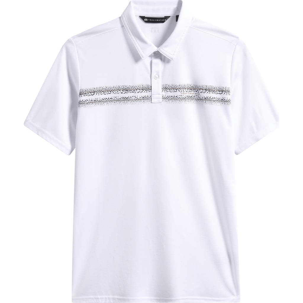 Travismathew Kids' Bayside Bond Polo In White