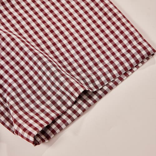 Regent Row Big And Tall Stanton Shirt Short Sleeve Button Down In Black-plaid-51