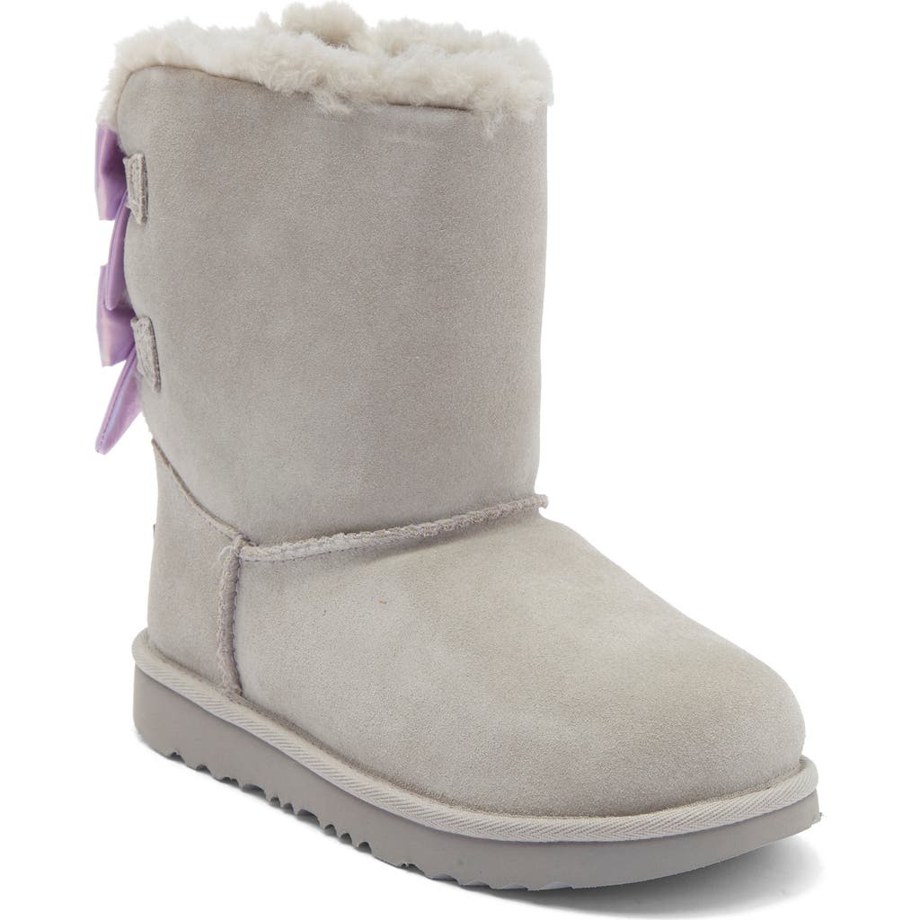 Ugg ® Kids' Bailey Bow Boot In Gray