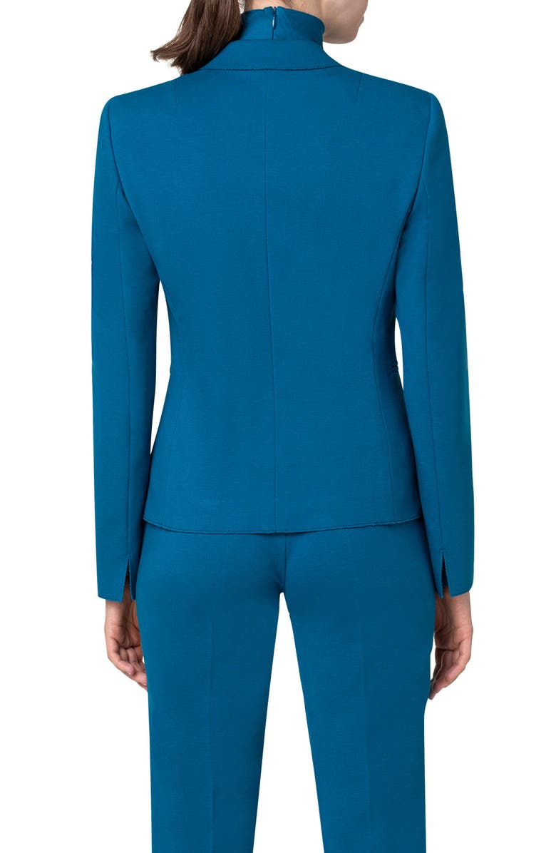 Akris punto Jersey Blazer, Alternate, color,