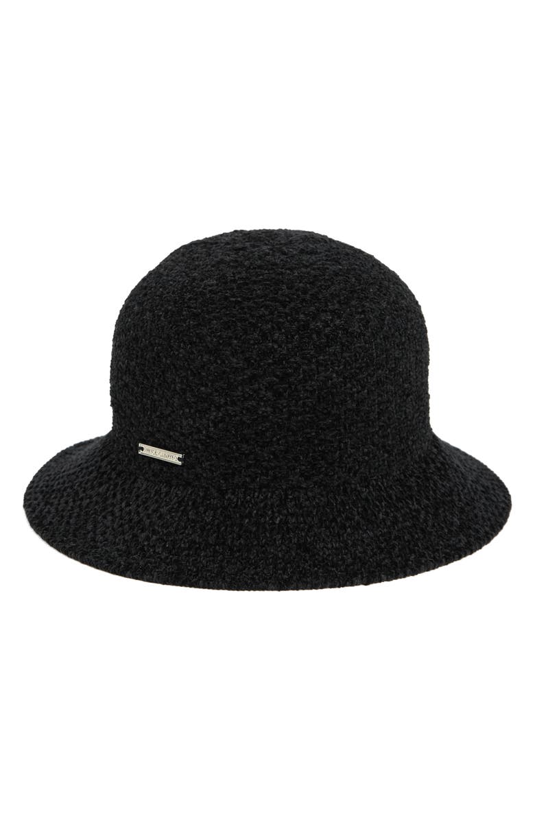 Vince Camuto Textured Chenille Cloche Hat, Main, color, 