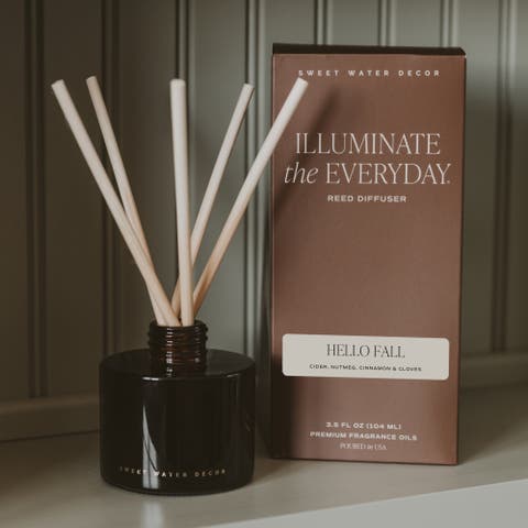 Amber Glass Fall Reed Diffuser