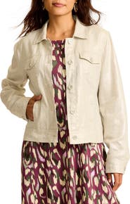 Tommy Bahama Two Palms Shimmer Linen Jacket