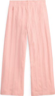 Polo Ralph Lauren Pointelle Knit Cotton Leggings