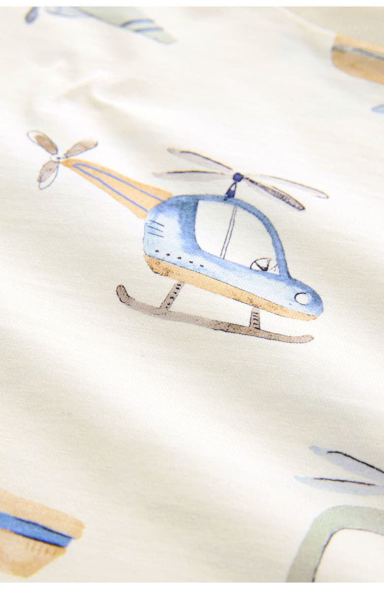 NEXT Kids' Transport Print Cotton T-Shirt, Alternate, color, White