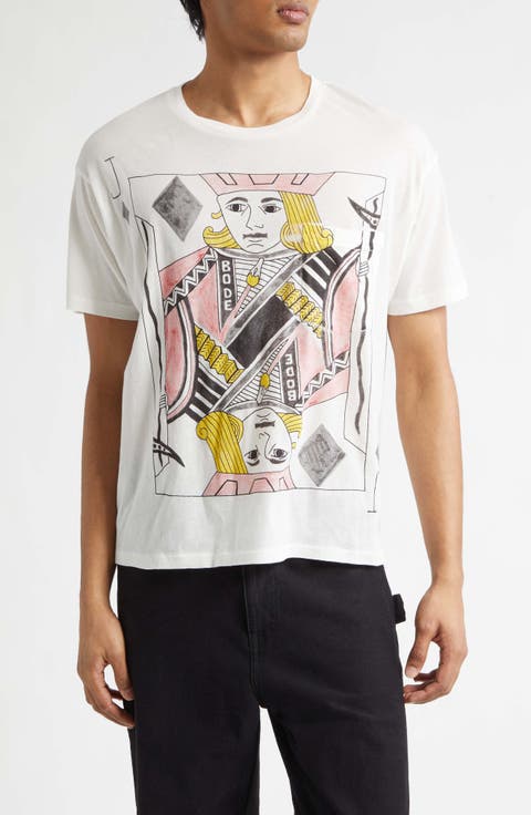 Jack of Diamonds Pocket Graphic T-Shirt