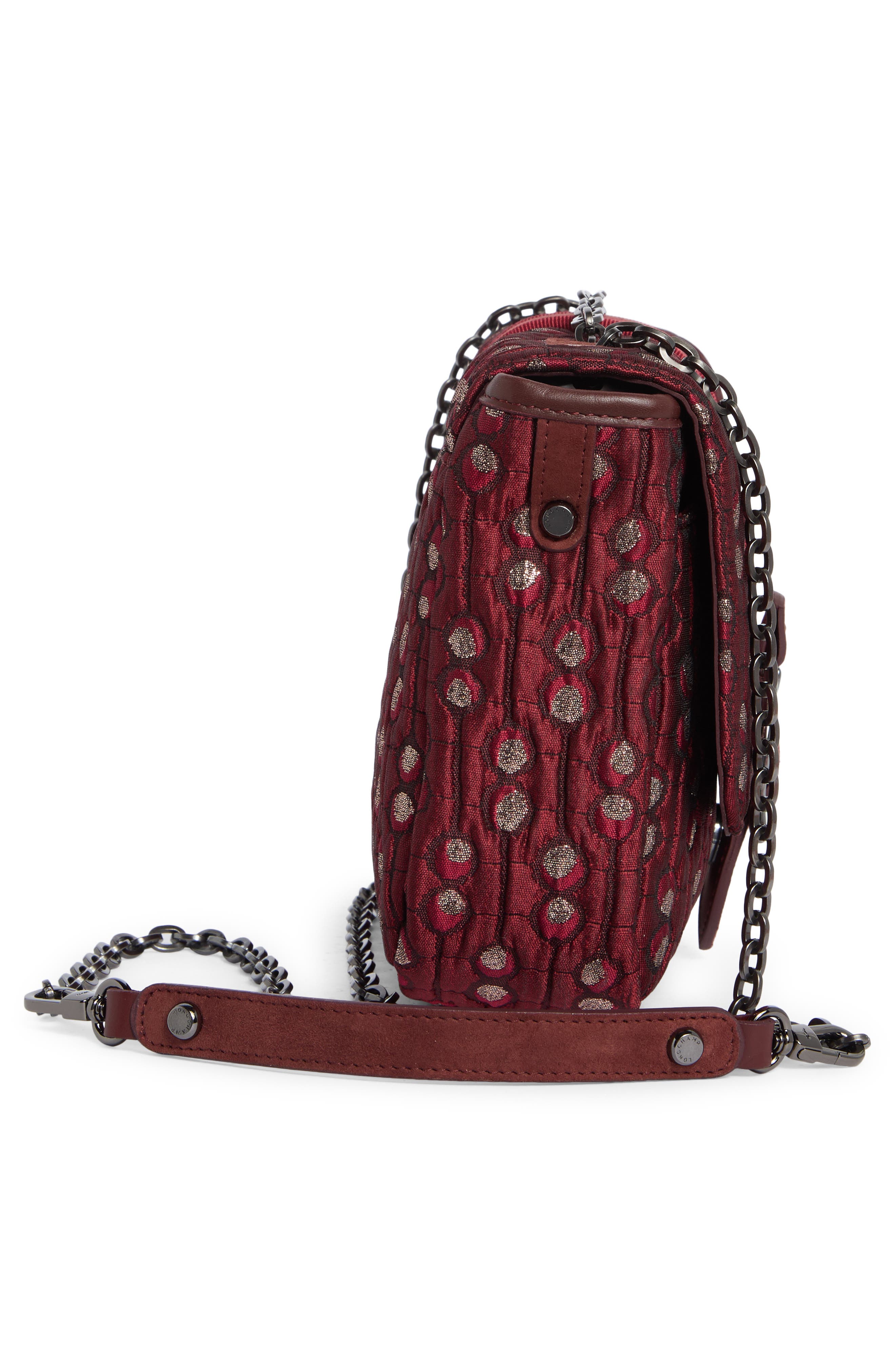 Longchamp Amazone Small Crossbody Bag, Alternate, color, Fig