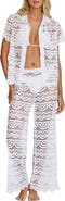 PQ SWIM High Waist Sheer Lace Cover-Up Pants