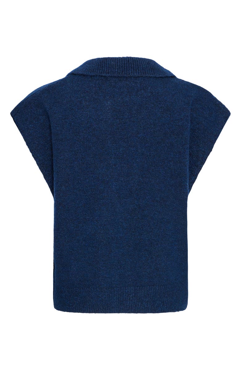 ICHI Ihpovoke Collar Sweater Vest, Alternate, color,