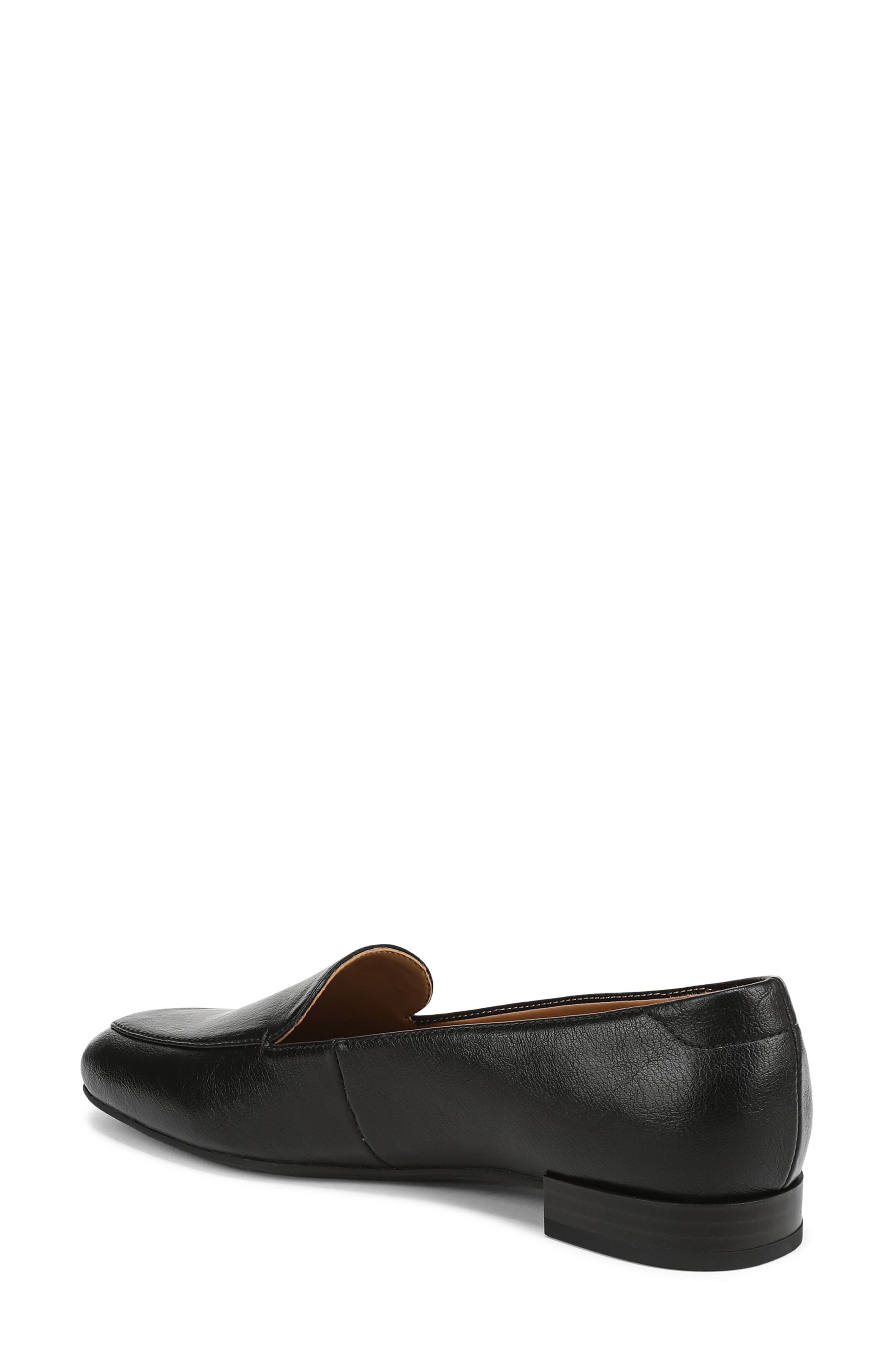 Naturalizer Dahlia Loafer, Alternate, color, Black Faux Leather
