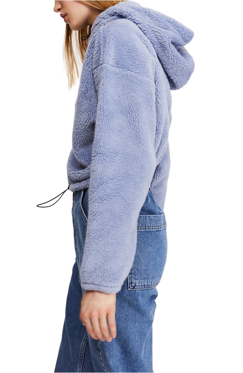 BDG Urban Outfitters Fleece Crop Hoodie, Alternate, color, 