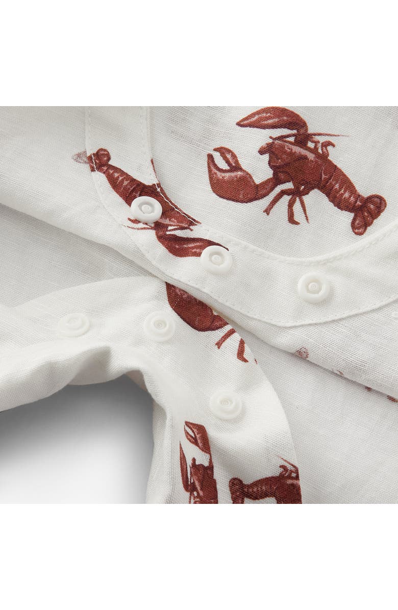 Milkbarn Tank Top Shortall, Alternate, color, Cream Lobster