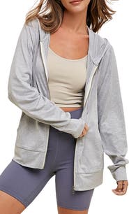 WISHLIST Soft Athletic Zip Hoodie