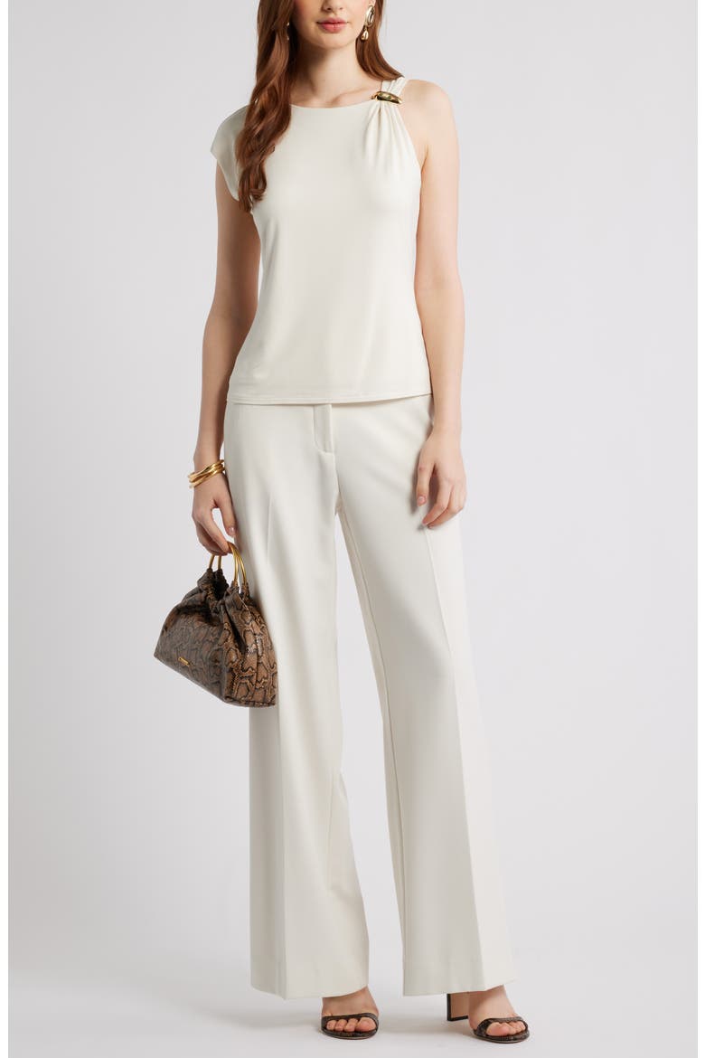 Hardware Accent Asymmetric Top, Alternate, color, IVORY TOFU