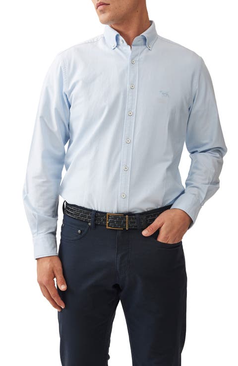 North Island Solid Button-Down Shirt