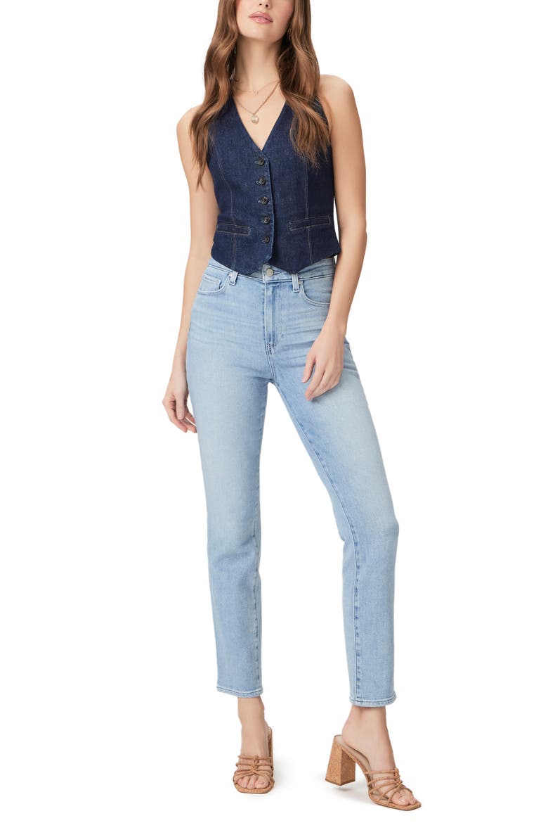 Gemma High Waist Cigarette Jeans, Alternate, color, SHOOTING STAR