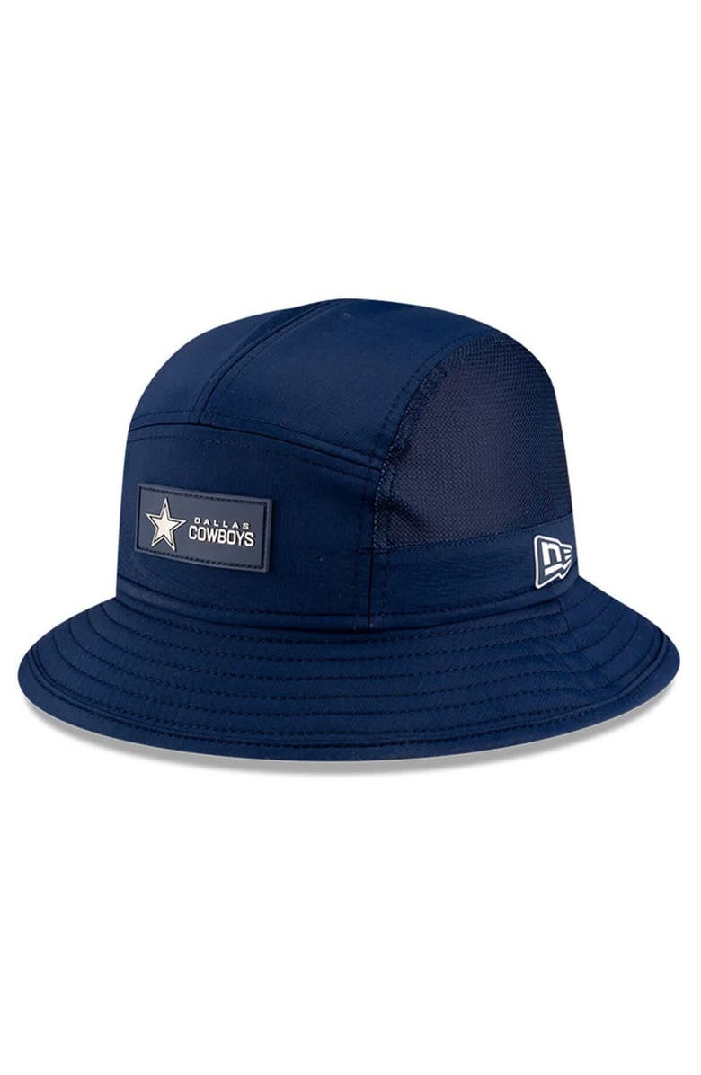 New Era Men's New Era Navy Dallas Cowboys 2025 Sideline Bucket Hat, Main, color, Navy