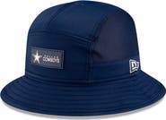 New Era Men's New Era Navy Dallas Cowboys 2025 Sideline Bucket Hat
