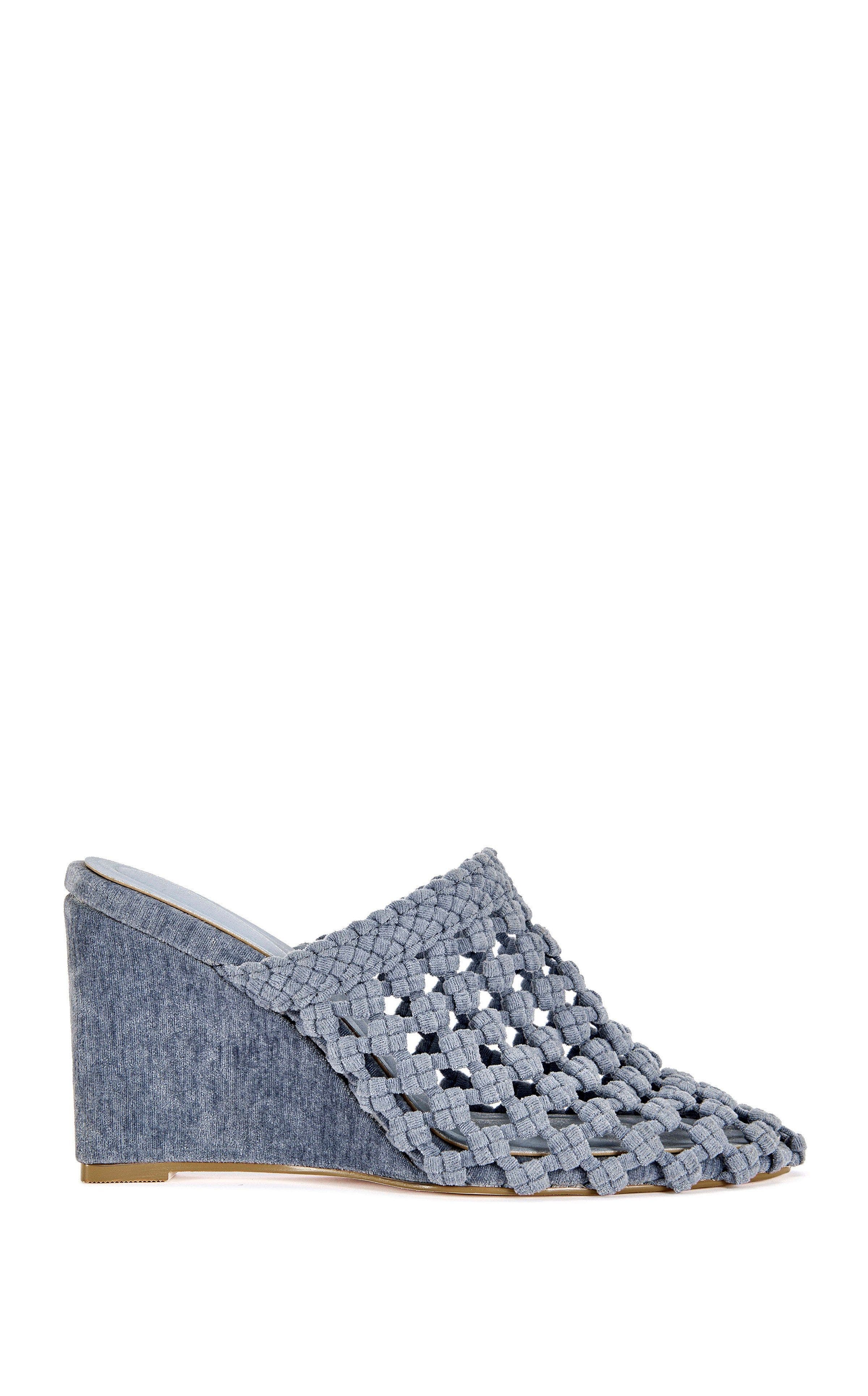 Gwendolyn Wedge Mule, Main, color, BLUE