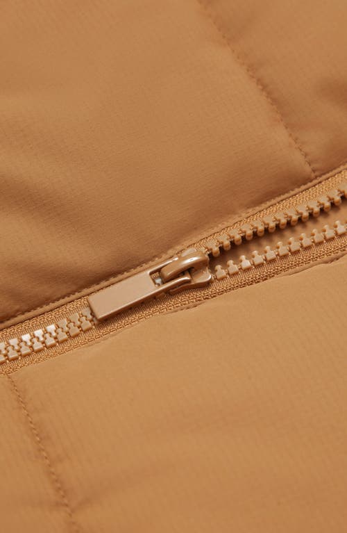 Rokka&rolla Fleece Lined Cloud Hooded Jacket In Brown