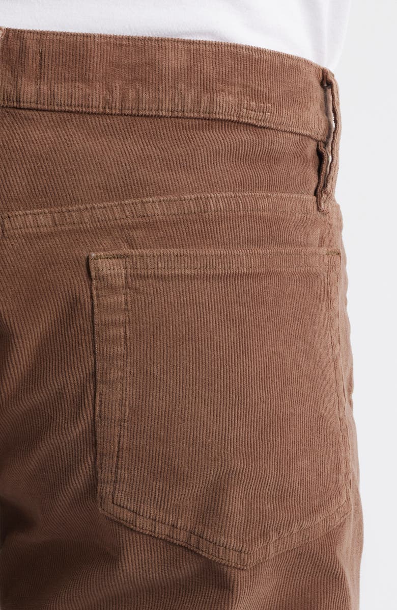 FRAME L'Homme Corduroy Slim Jeans, Alternate, color, Dark Taupe