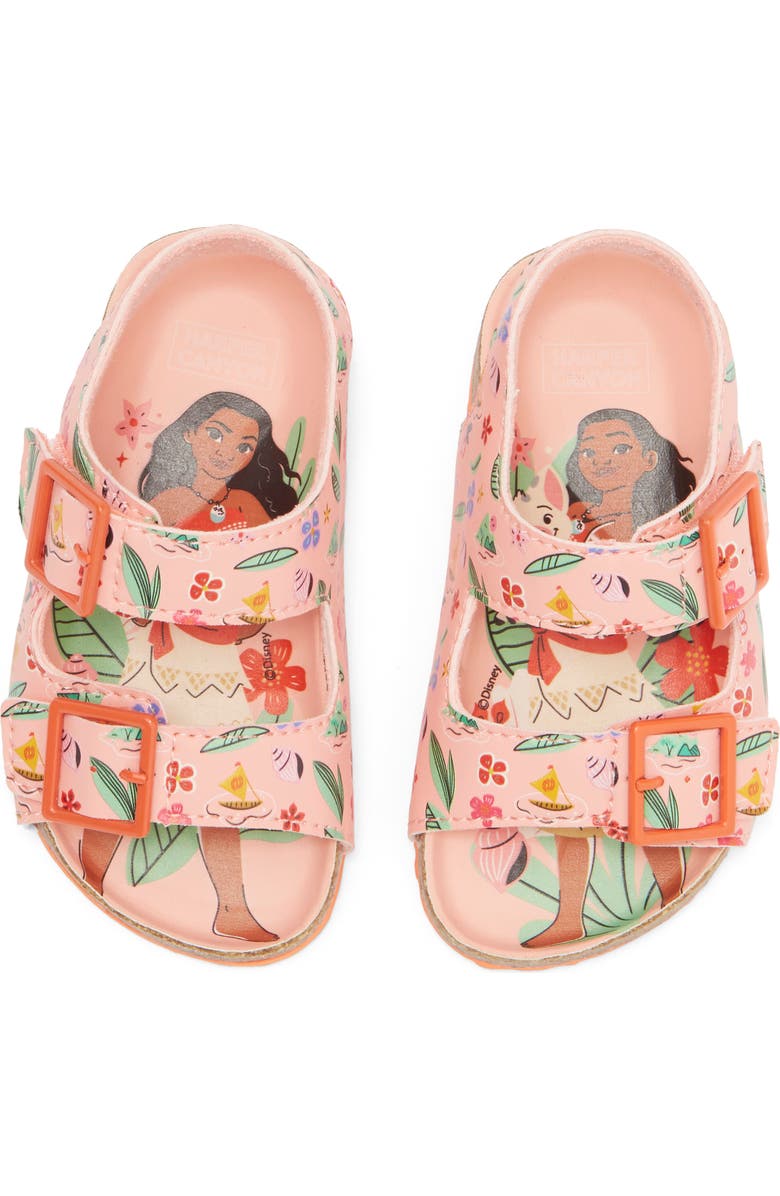 Harper Canyon Kids Moana Double Buckle Sandal, Alternate, color,