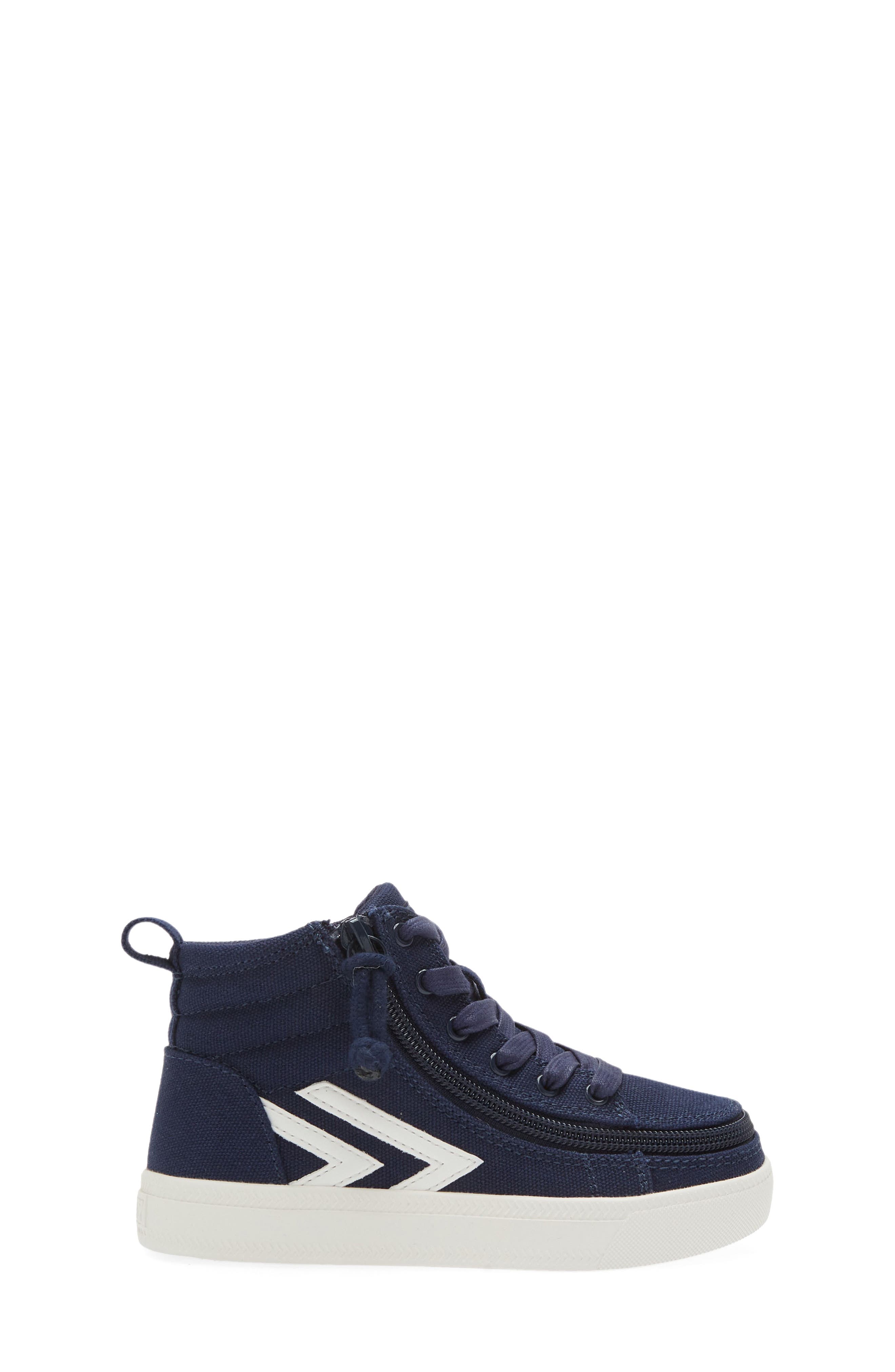 Kids' BILLY CS High Top Sneaker, Alternate, color, NAVY/ WHITE