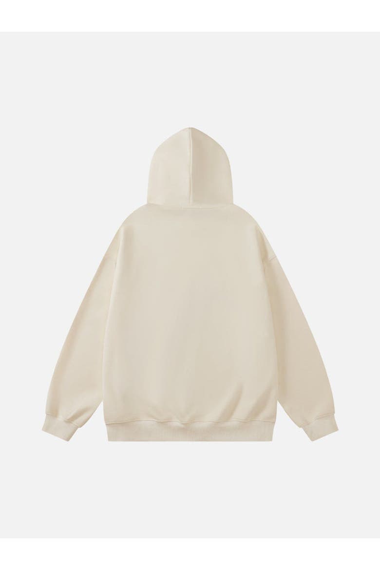 Graffiti Dog Eden Star Hoodie, Alternate, color, Beige