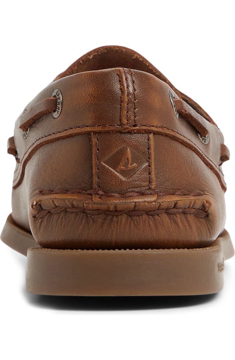 Sperry Authentic Original Mule Boat Shoe, Alternate, color, Brown Leather Distress