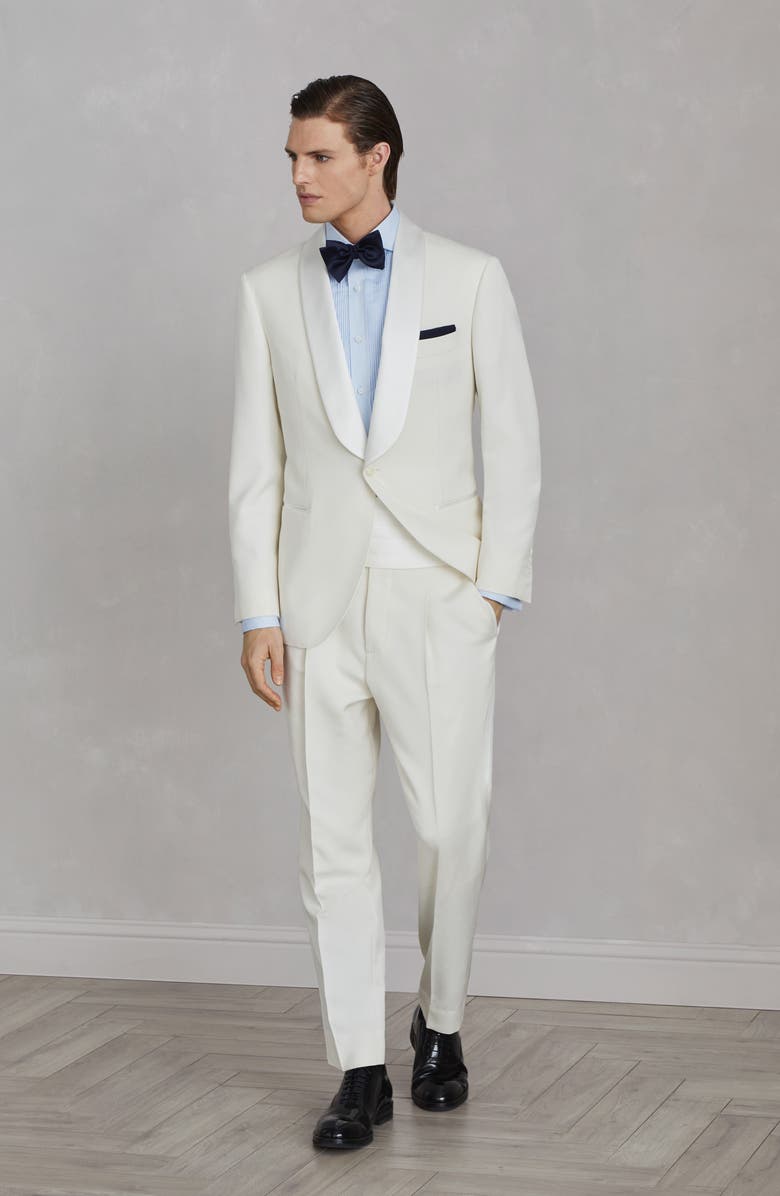 Brunello Cucinelli Tuxedo shirt with pleating, Alternate, color, 