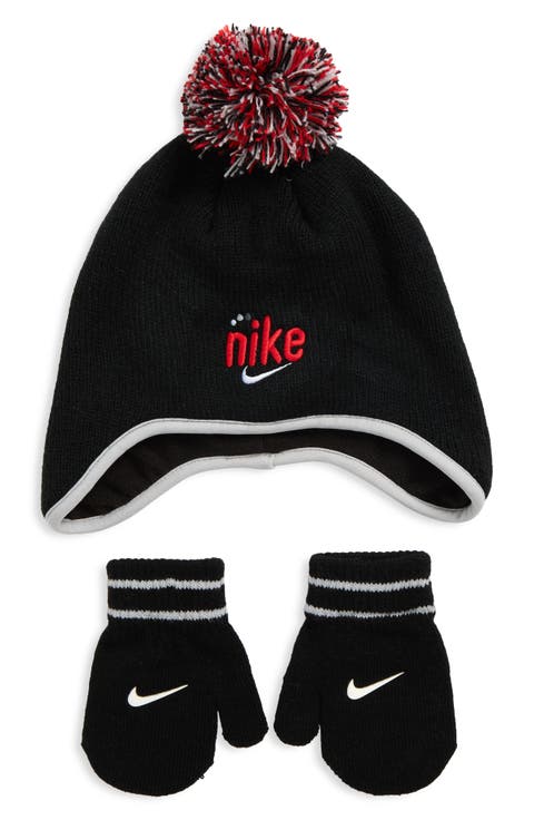 Kids' Beanie & Mittens Set