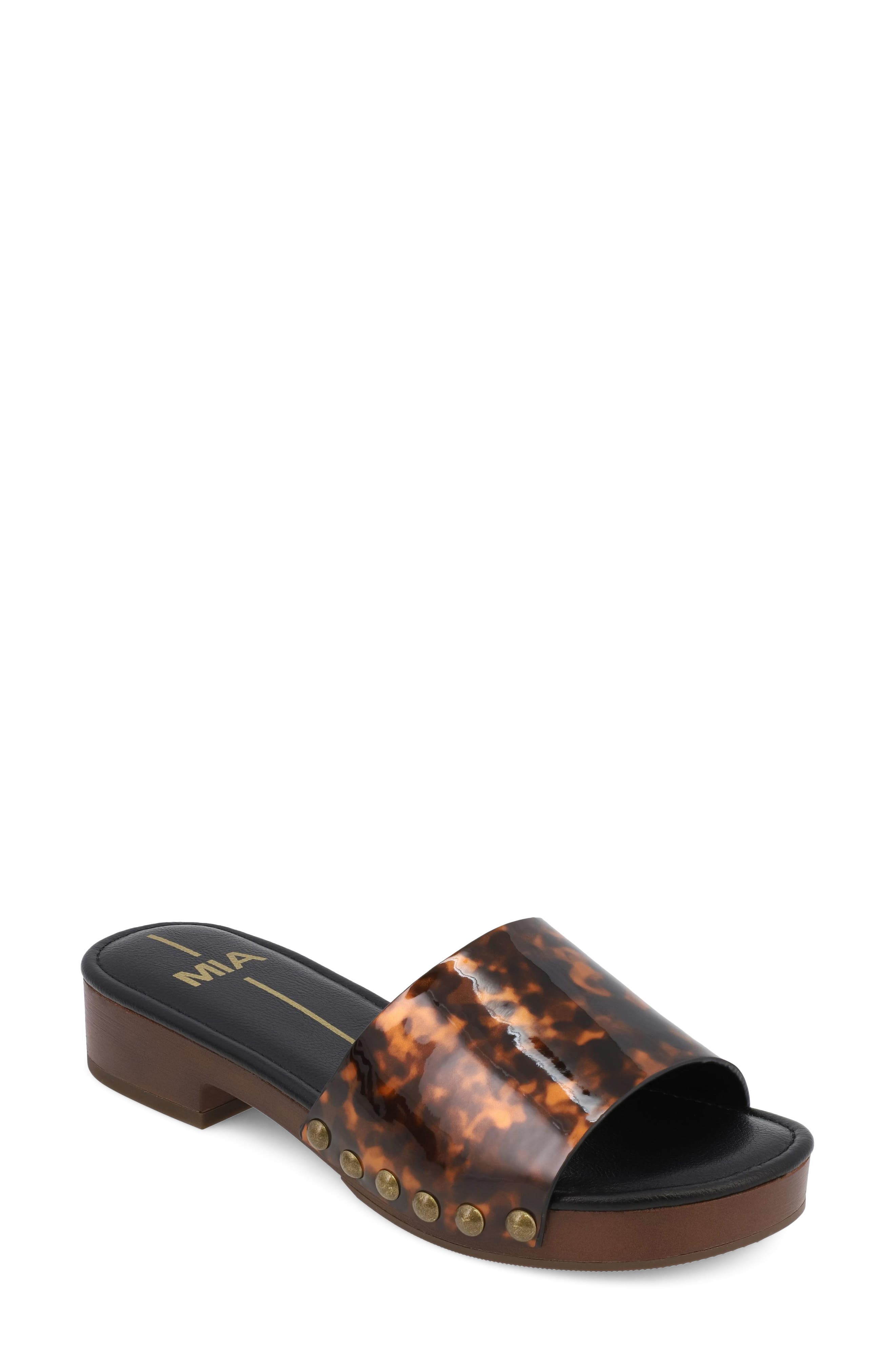 Xonia Platform Sandal, Main, color, TORTOISE