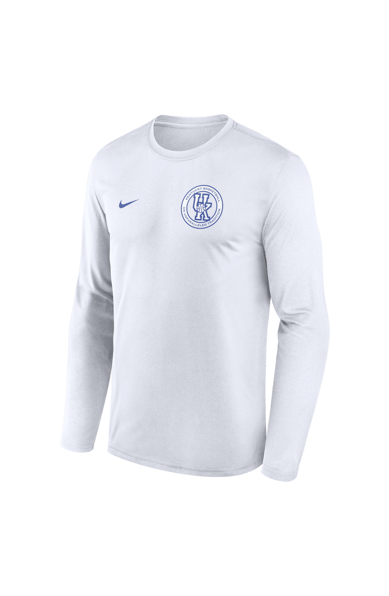 Nike Men's Nike  White Kentucky Wildcats 1996 Anniversary Legend Dri-FIT Long Sleeve T-Shirt, Alternate, color, White