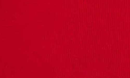 Cult Gaia Prescott Off The Shoulder Knit Top In Red