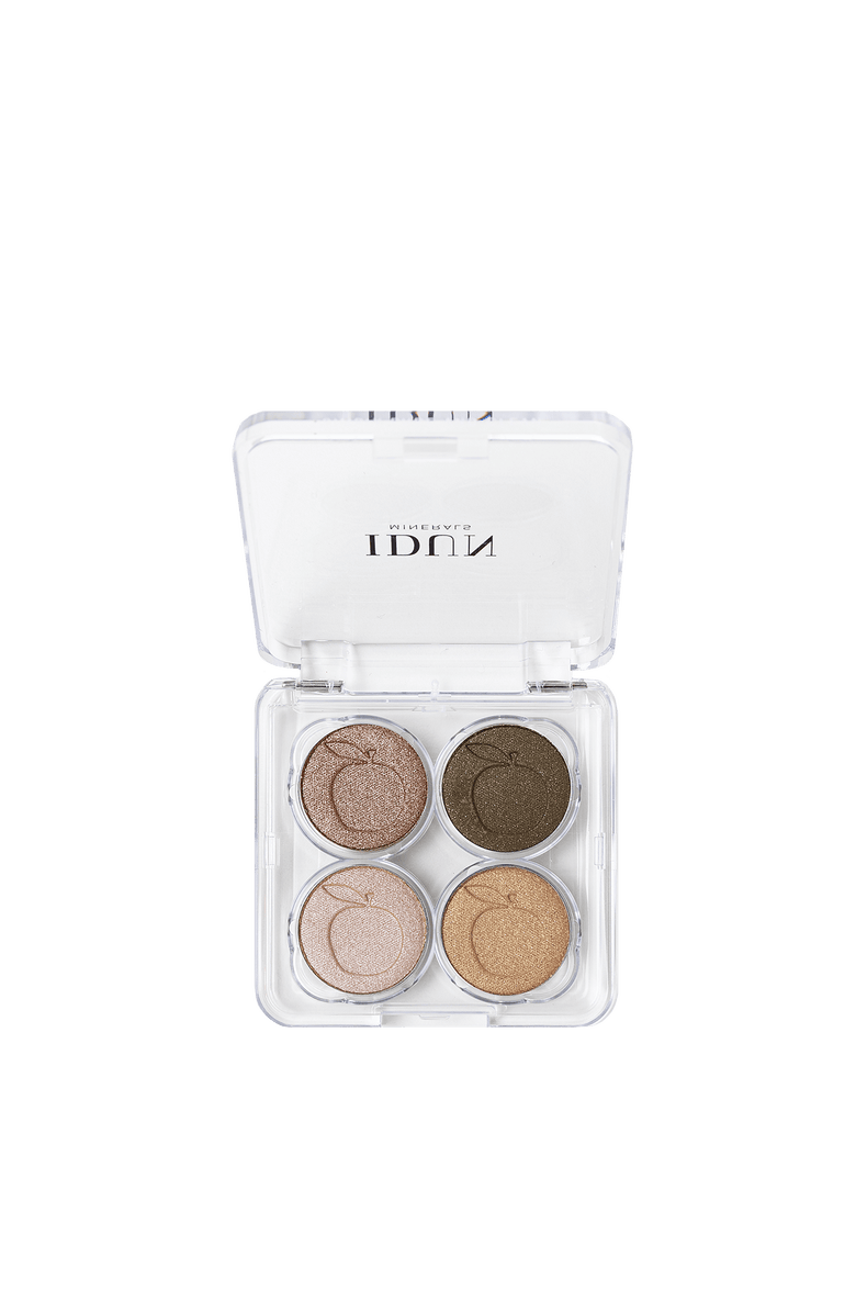 IDUN Minerals Eyeshadow Palette, Main, color, Brown