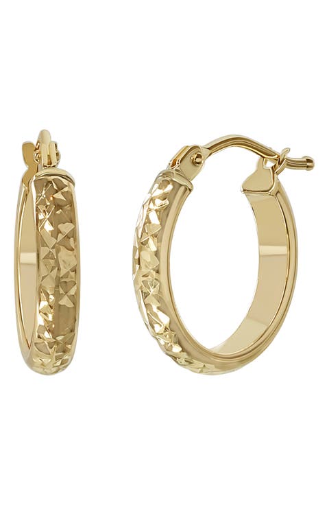 14K Gold Hoop Earrings (Nordstrom Exclusive)