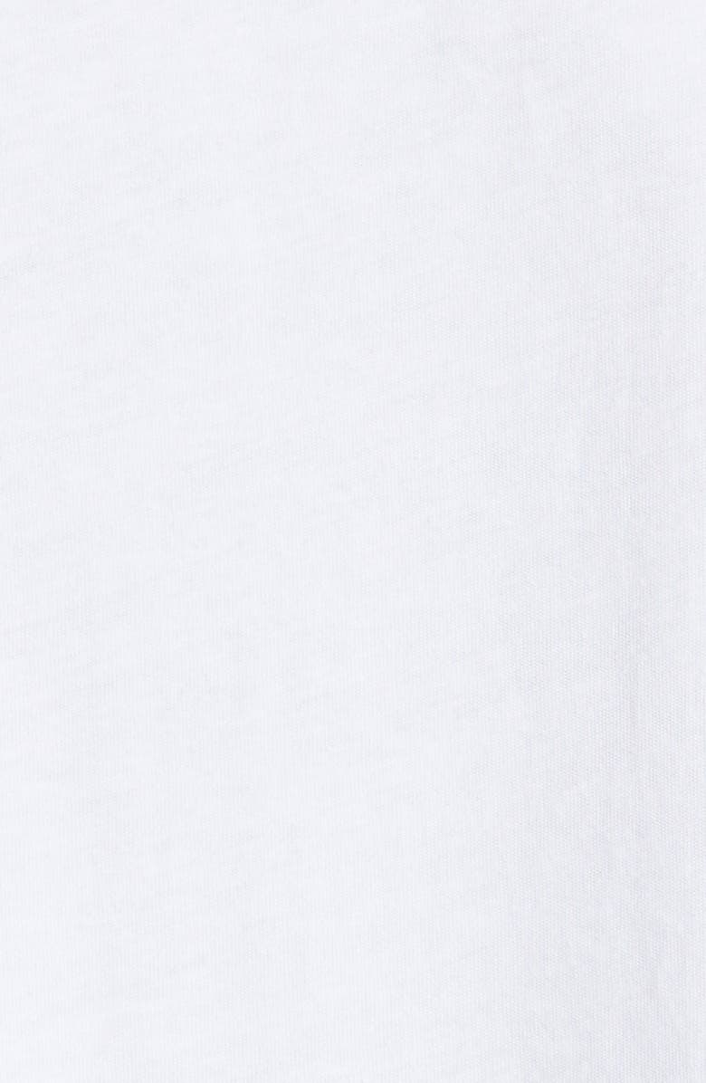 McQueen Crushed Foil Logo Cotton Graphic Tee, Alternate, color,