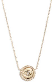 Anzie Royale Evil Eye Diamond Necklace